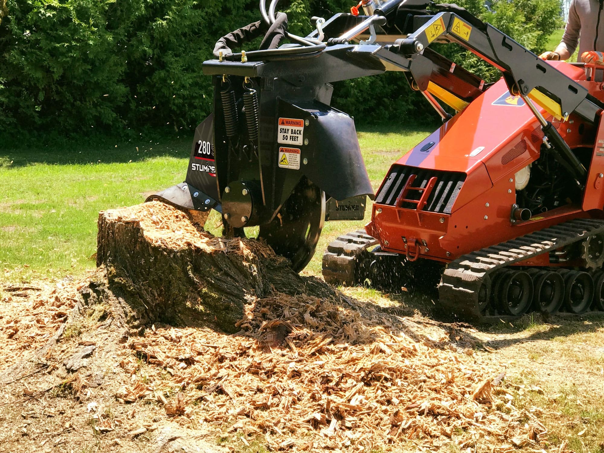 Fecon Stumper FST280 Stump Cutters